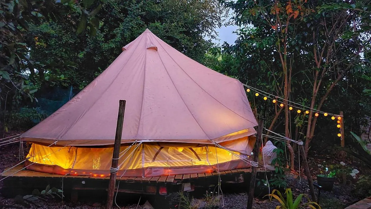 Lüks kamp alanı Glamping Farmer Le Vauclin