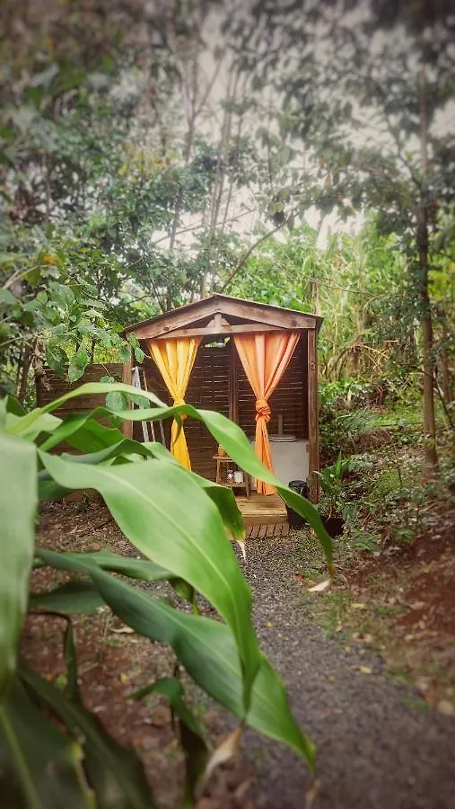 Lüks kamp alanı Glamping Farmer Le Vauclin